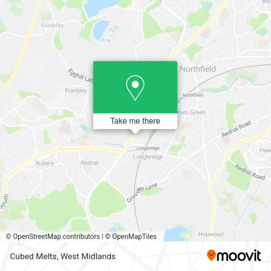 Cubed Melts map