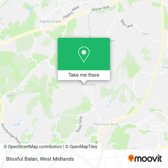 Blissful Balan map