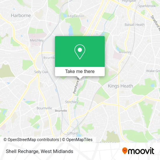 Shell Recharge map