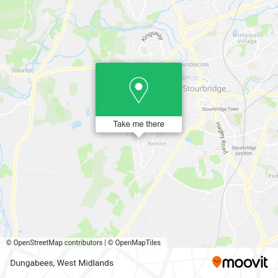 Dungabees map