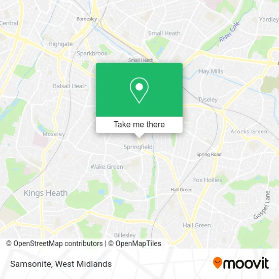 Samsonite map