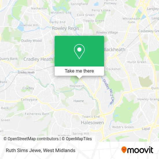 Ruth Sims Jewe map