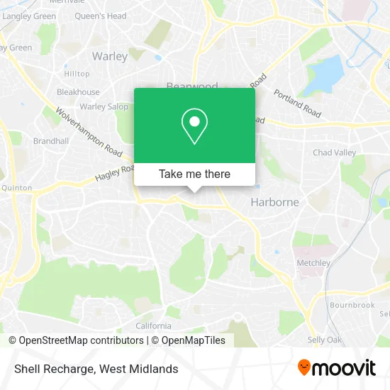 Shell Recharge map