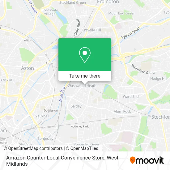 Amazon Counter-Local Convenience Store map