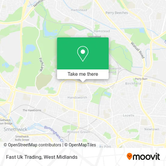 Fast Uk Trading map
