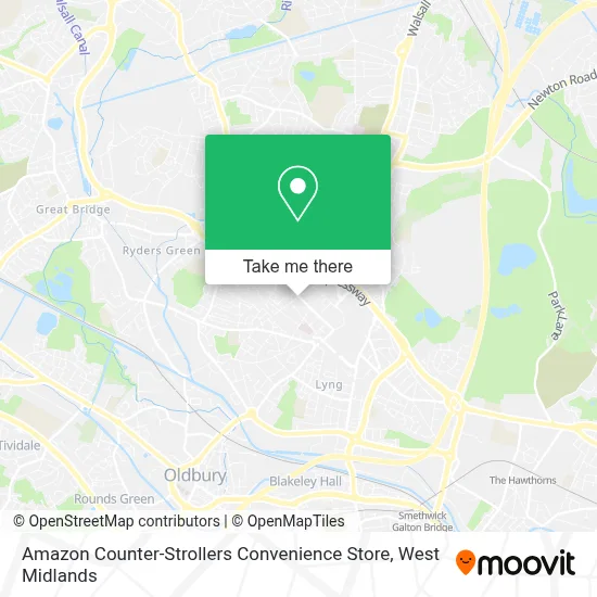 Amazon Counter-Strollers Convenience Store map