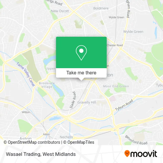 Wasael Trading map