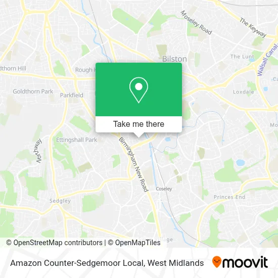 Amazon Counter-Sedgemoor Local map