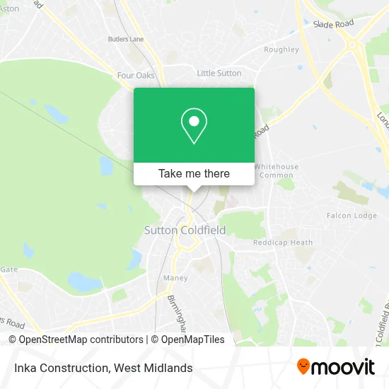 Inka Construction map