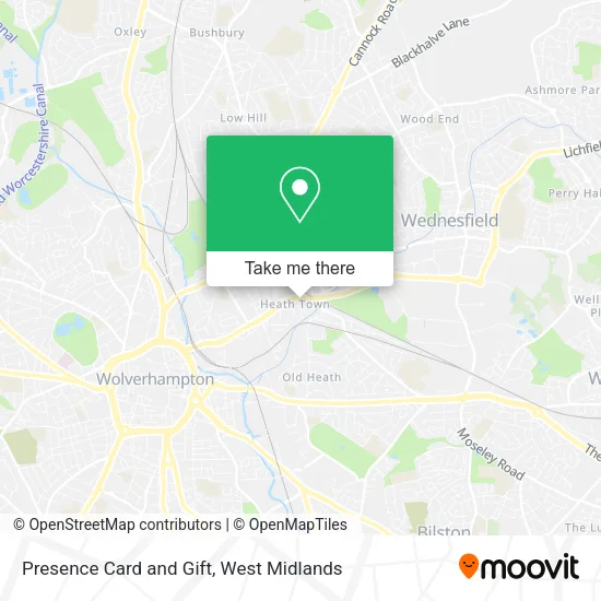 Presence Card and Gift map