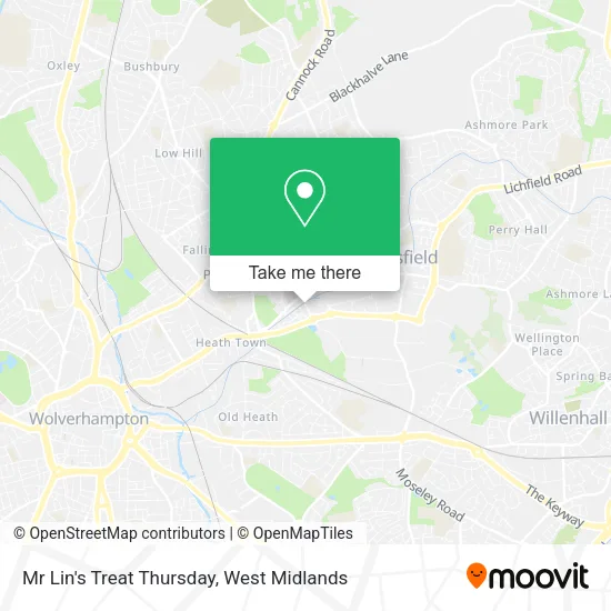 Mr Lin's Treat Thursday map