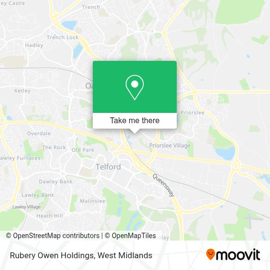 How to get to Rubery Owen Holdings in Oakengates & Ketley Bank by bus ...