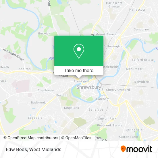 Edw Beds map