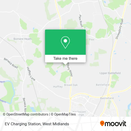 EV Charging Station map