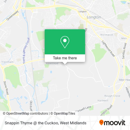 Snappin Thyme @ the Cuckoo map