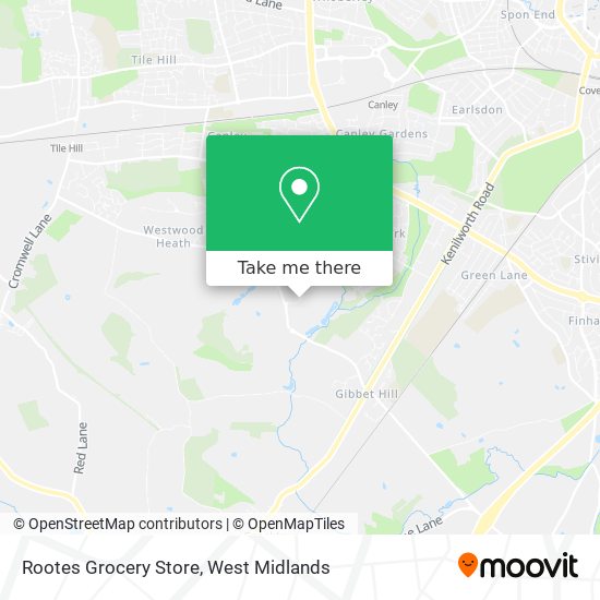Rootes Grocery Store map