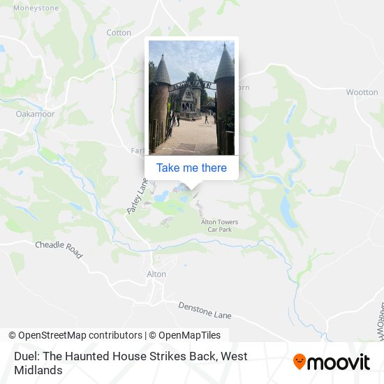 Duel: The Haunted House Strikes Back map
