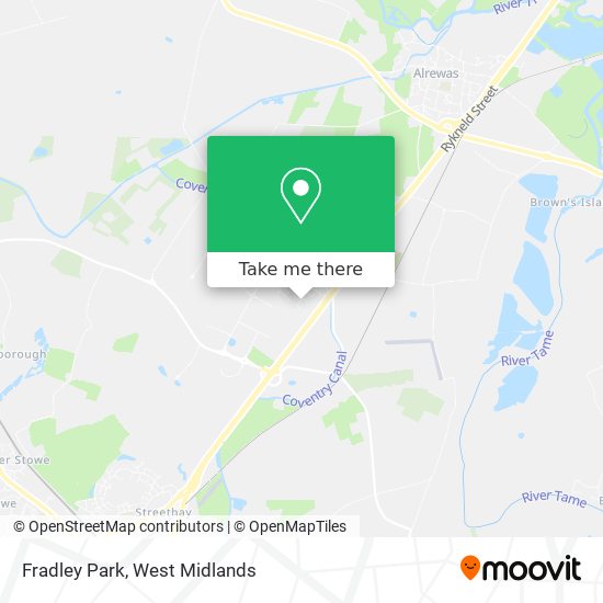 Fradley Park map