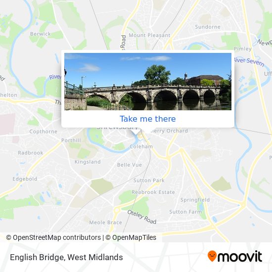 English Bridge map