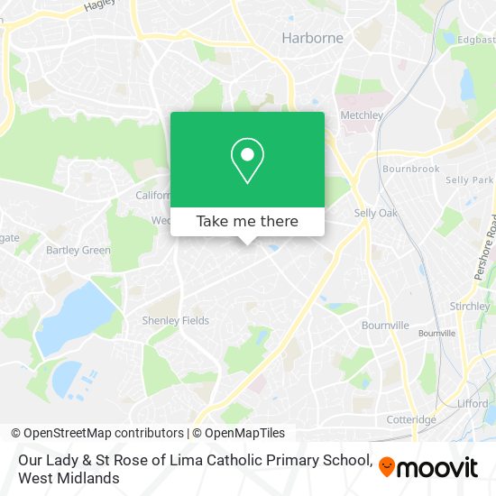 Our Lady & St Rose of Lima Catholic Primary School map