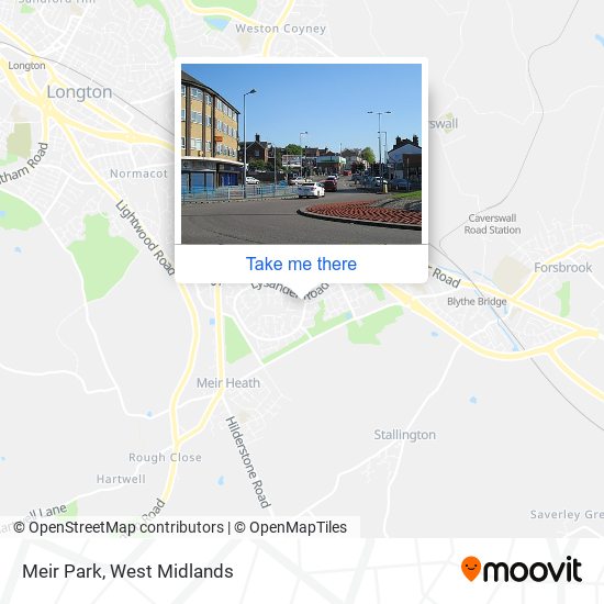 Meir Park map