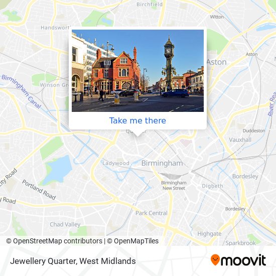 Jewellery Quarter map