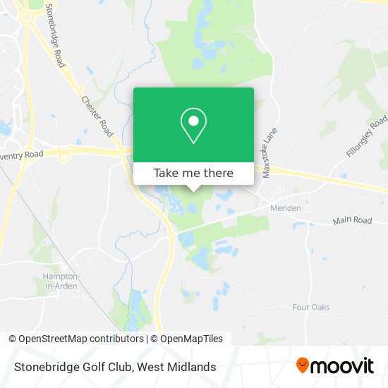 Stonebridge Golf Club map