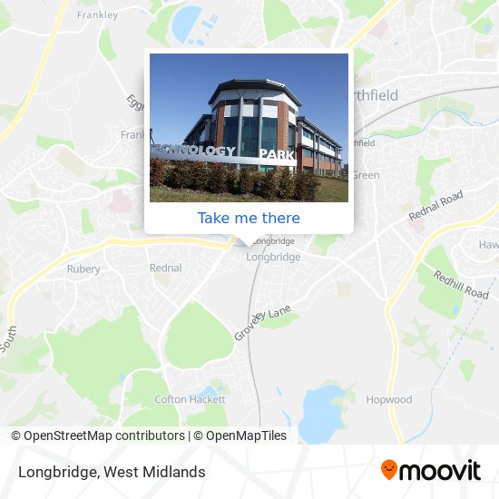 Longbridge map