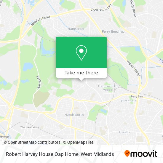 Robert Harvey House Oap Home map