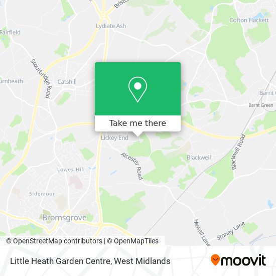 Little Heath Garden Centre map