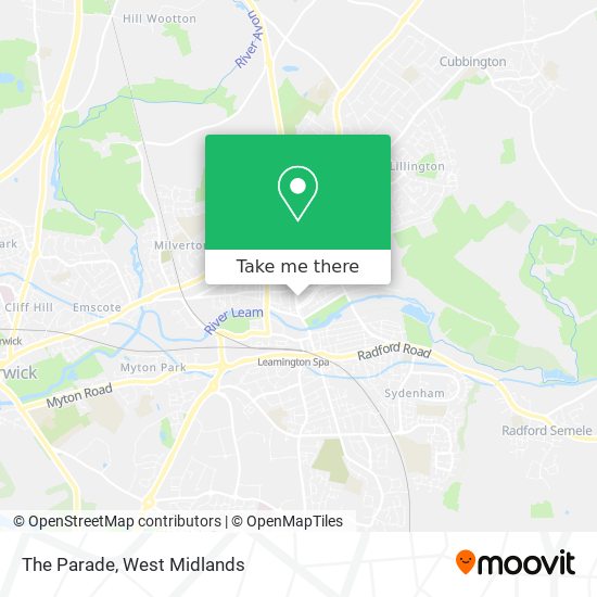 The Parade map