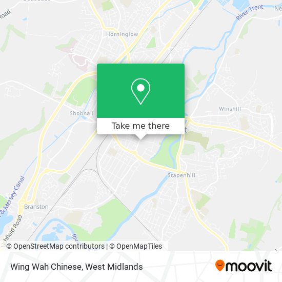 Wing Wah Chinese map