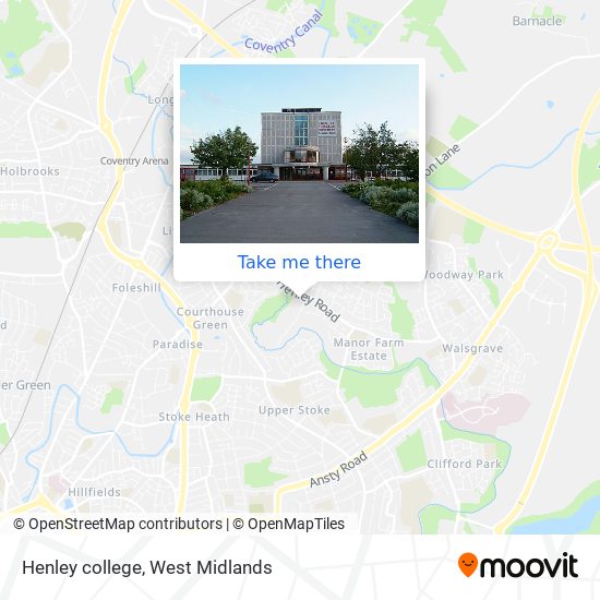 Henley college map