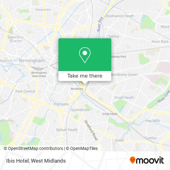 Ibis Hotel map