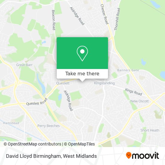 David Lloyd Birmingham map
