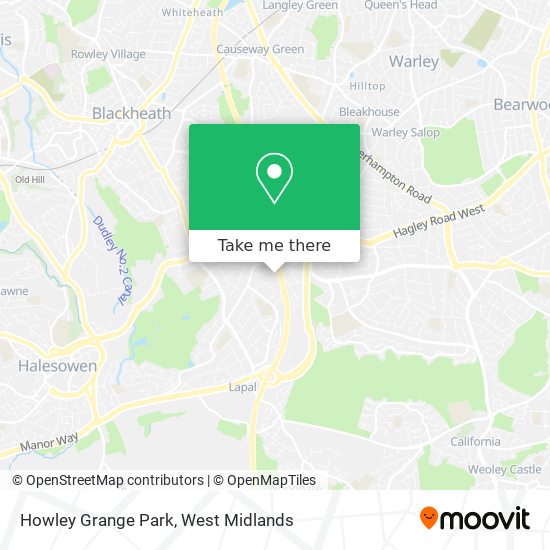 Howley Grange Park map