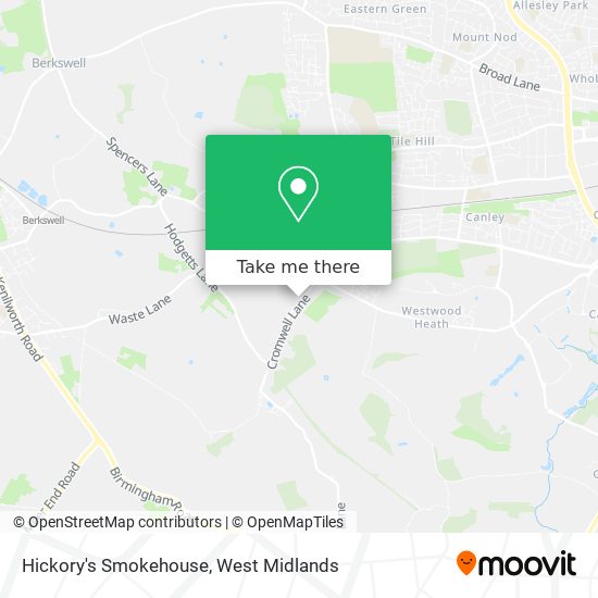 Hickory's Smokehouse map
