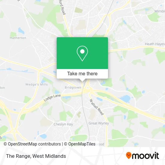 The Range map