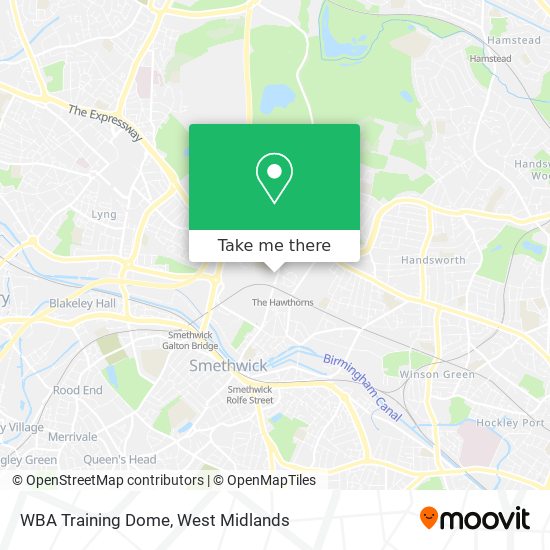 WBA Training Dome map