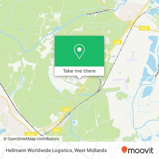 Hellmann Worldwide Logistics map