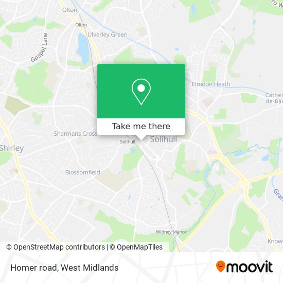 Homer road map