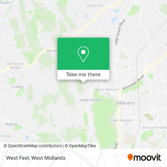 West Fest map