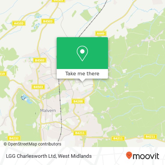 LGG Charlesworth Ltd map