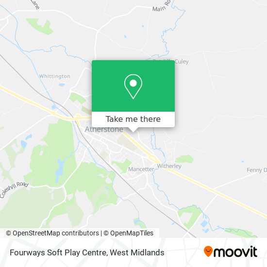 Fourways Soft Play Centre map