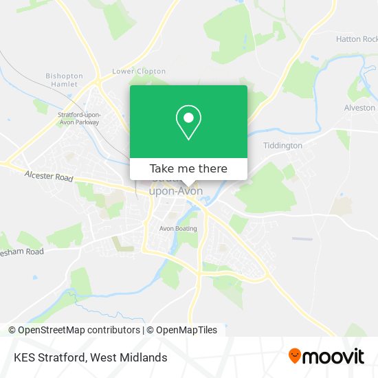 KES Stratford map