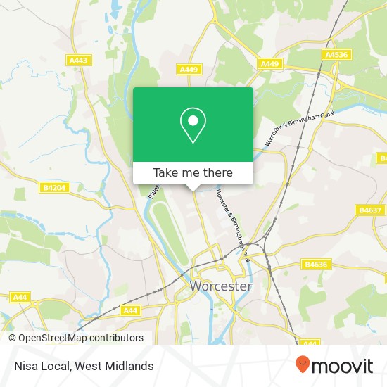 Nisa Local map