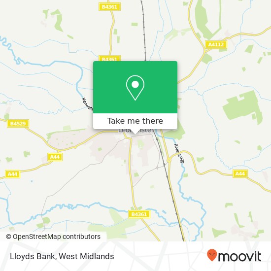 Lloyds Bank map