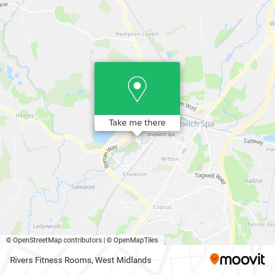 Rivers Fitness Rooms map