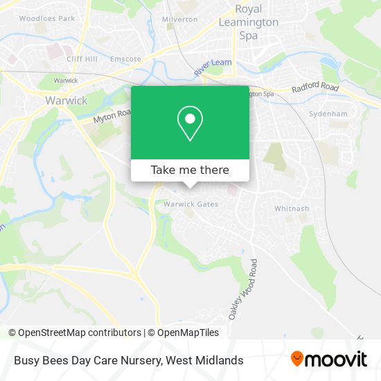 Busy Bees Day Care Nursery map