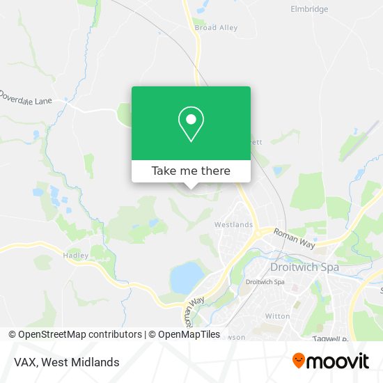 VAX map